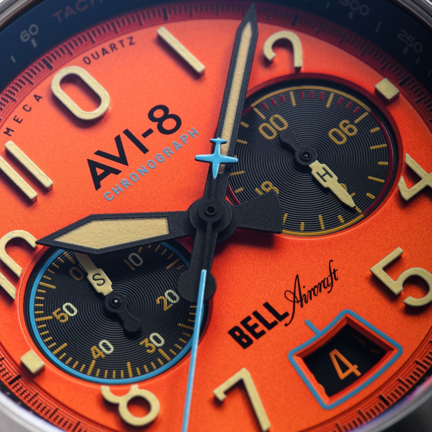 AVI-8 Bell X-1 Machbuster Chronograph Rusty Orange