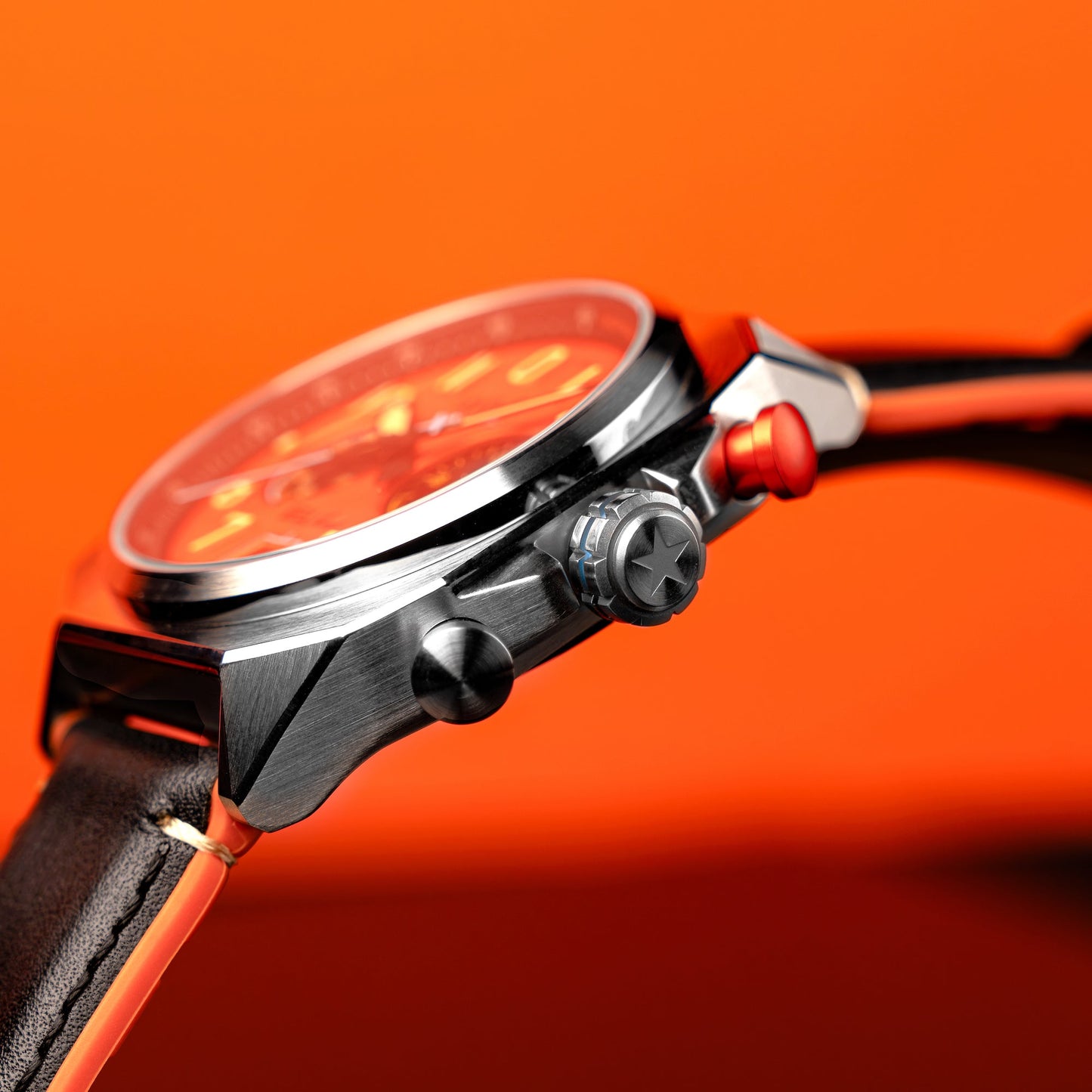 AVI-8 Bell X-1 Machbuster Chronograph Rusty Orange