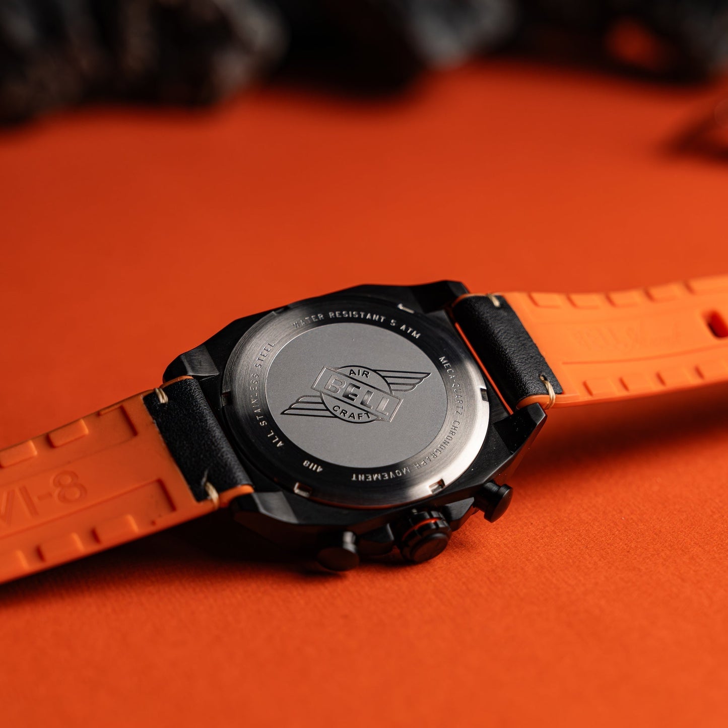AVI-8 Bell X-1 Machbuster Chronograph Rusty Orange