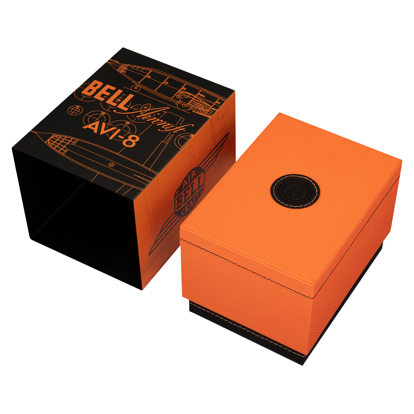 AVI-8 Bell X-1 Machbuster Chronograph Aviation Blue