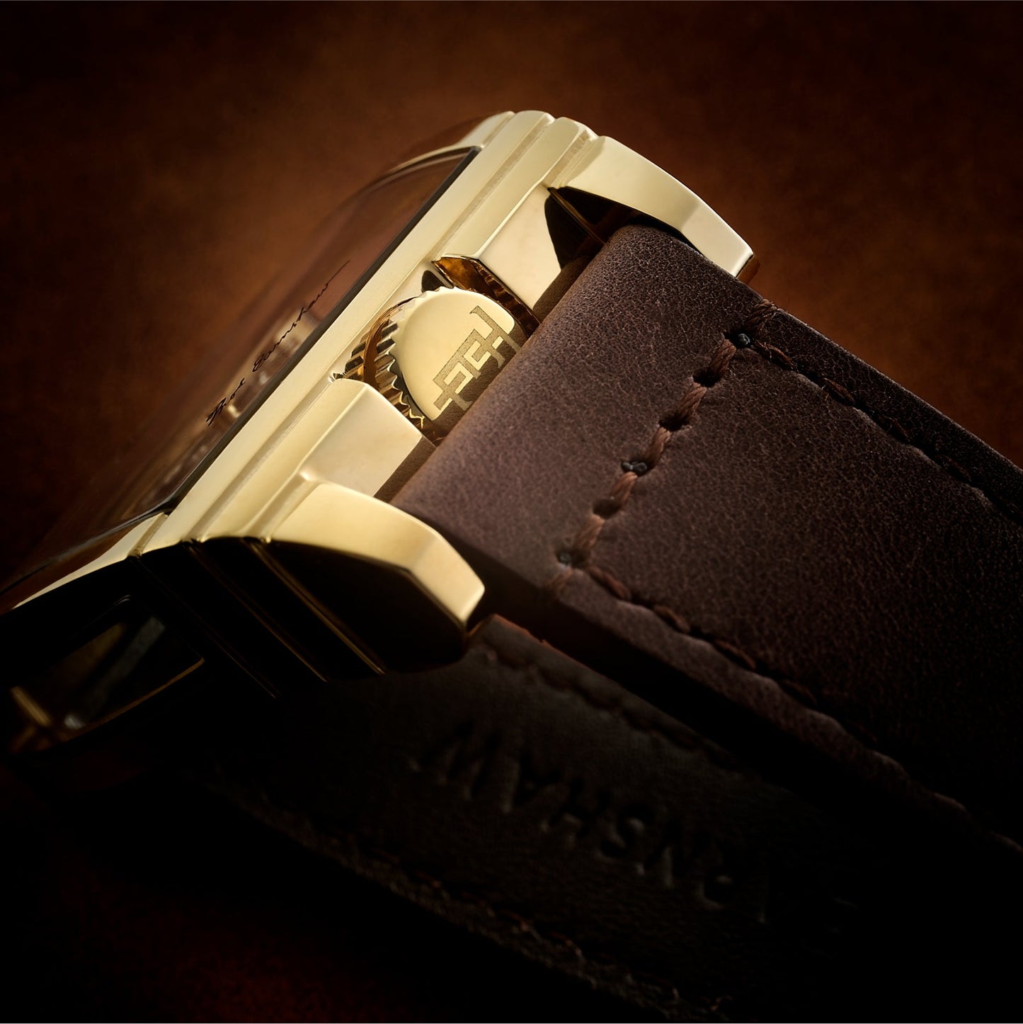 Thomas Earnshaw Discovery Wolver Bridge Mechanical Golden Brown