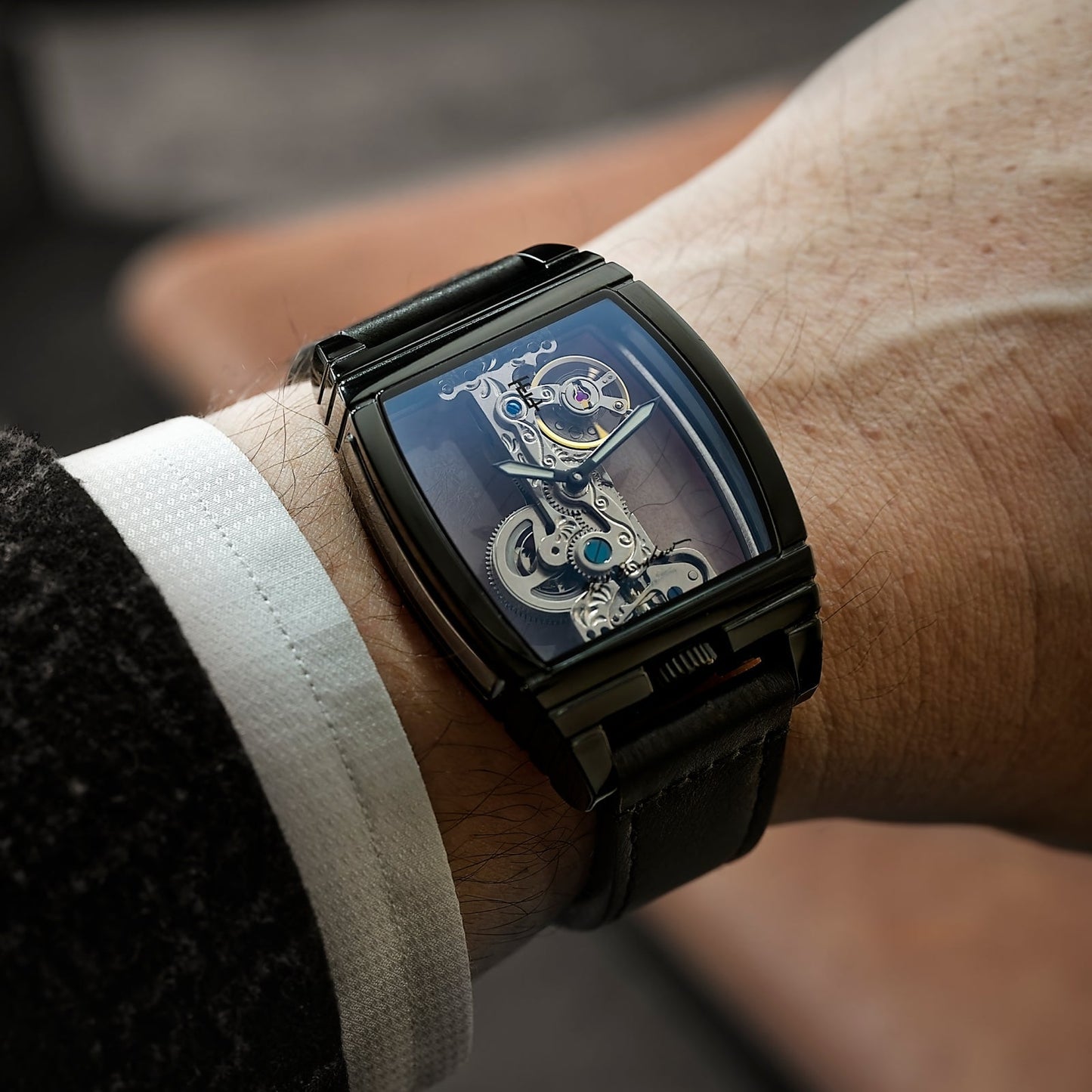 Thomas Earnshaw Discovery Wolver Bridge Mechanical Matte Black