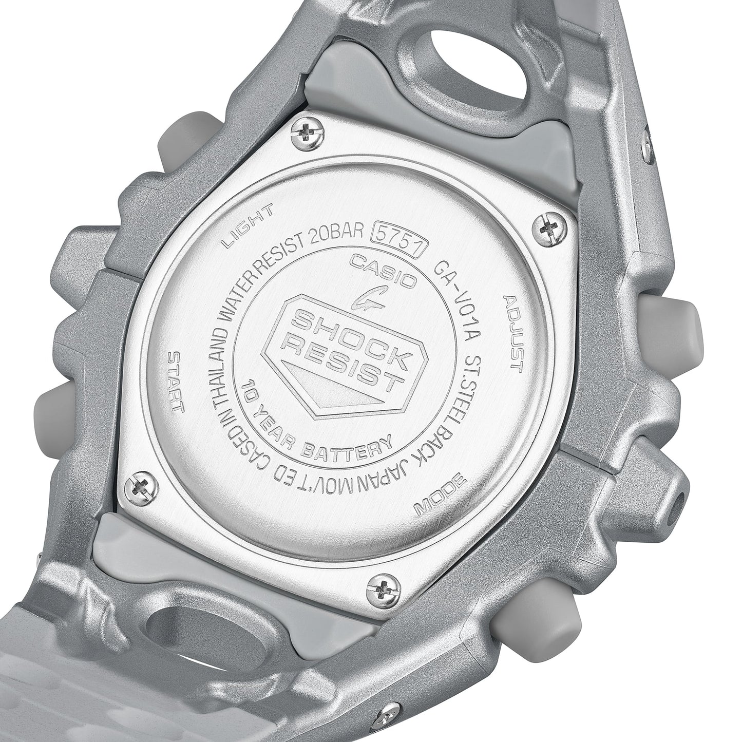 G-Shock GA-V01 Ana-Digi Silver