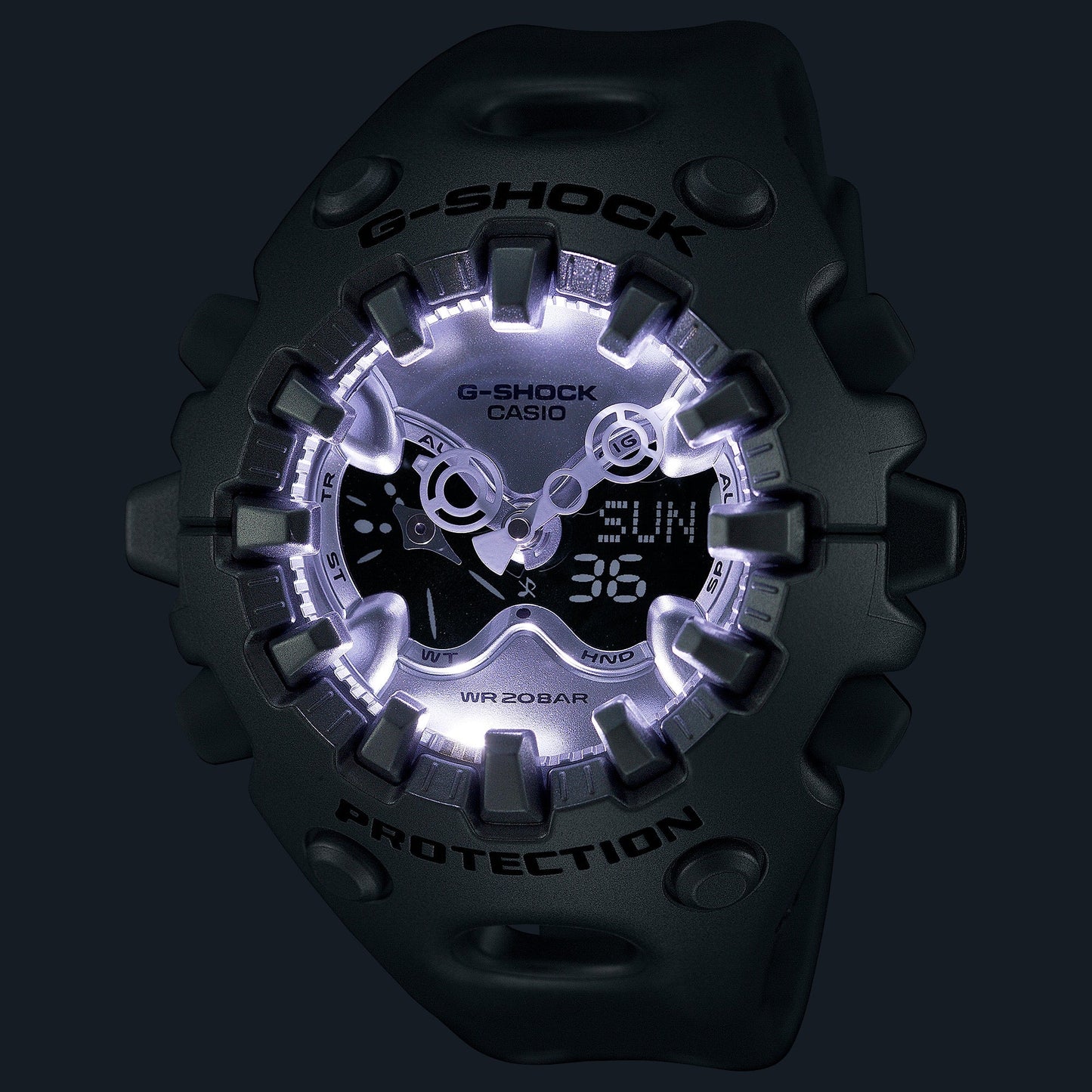 G-Shock GA-V01 Ana-Digi Silver