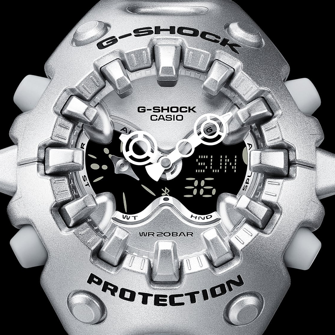 G-Shock GA-V01 Ana-Digi Silver