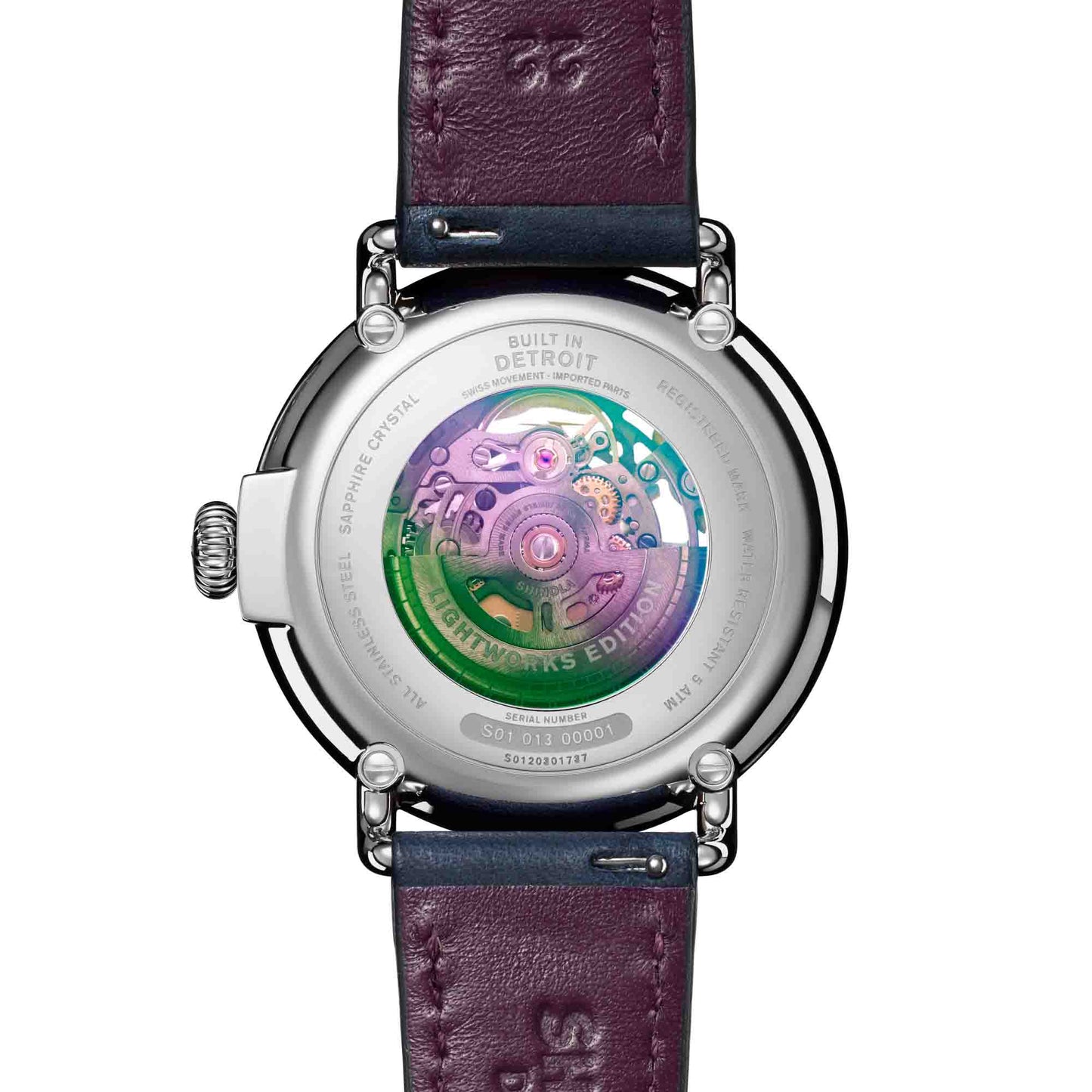 Shinola x J. Dilla Runwell Automatic 45mm Midnight Blue Limited Edition