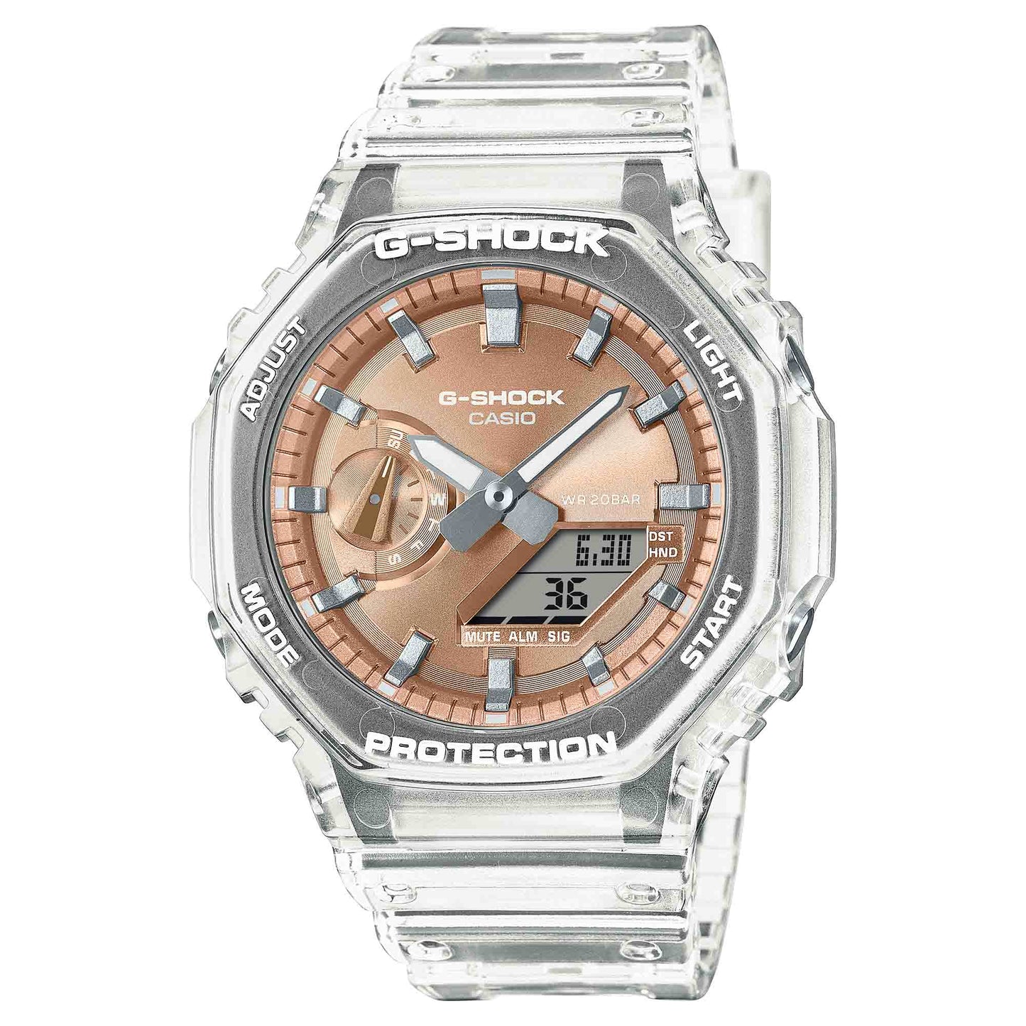 G-Shock GA2100 Ana-Digi Bright Metallic Gold