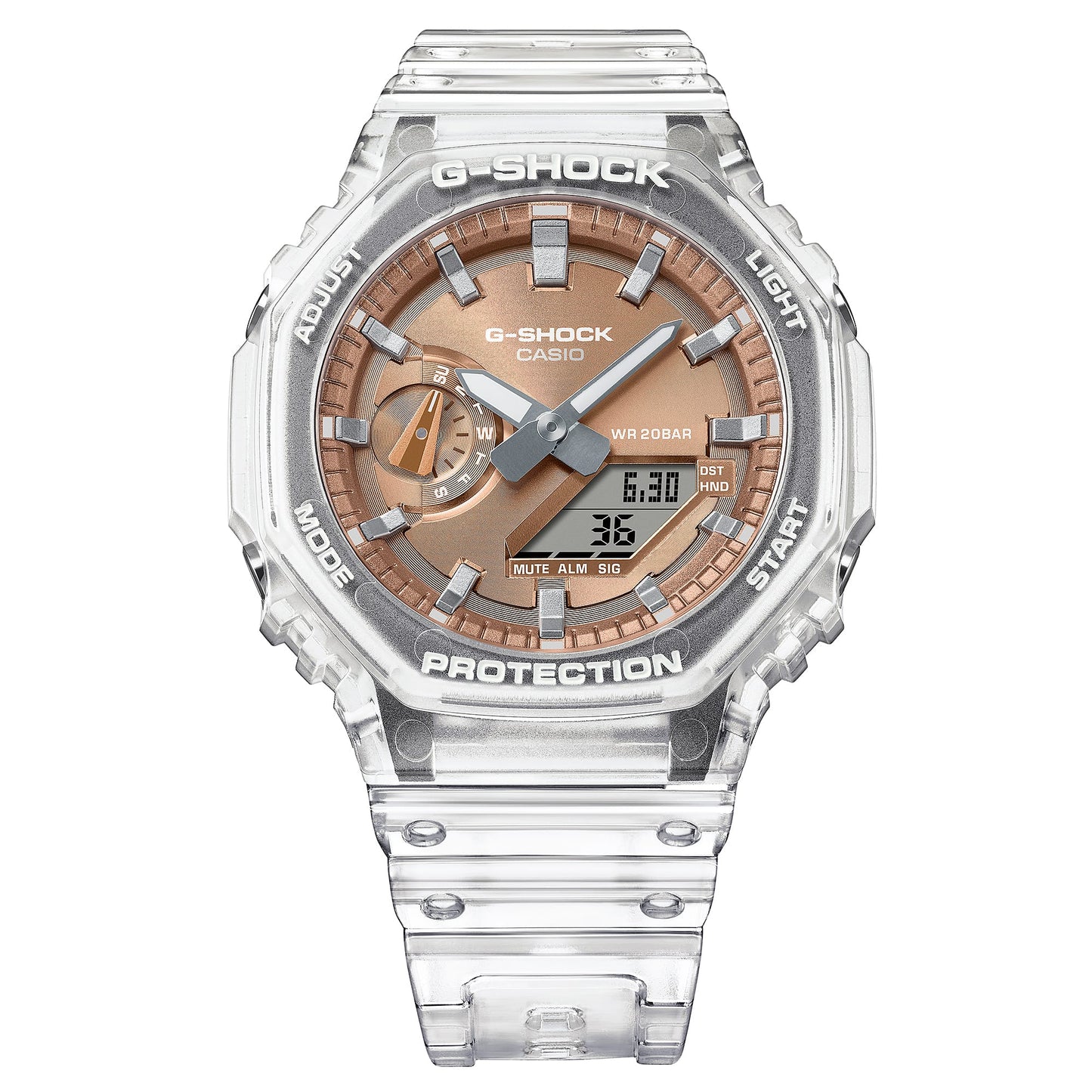 G-Shock GA2100 Ana-Digi Bright Metallic Gold