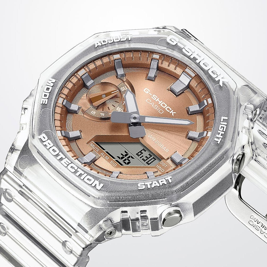 G-Shock GA2100 Ana-Digi Bright Metallic Gold