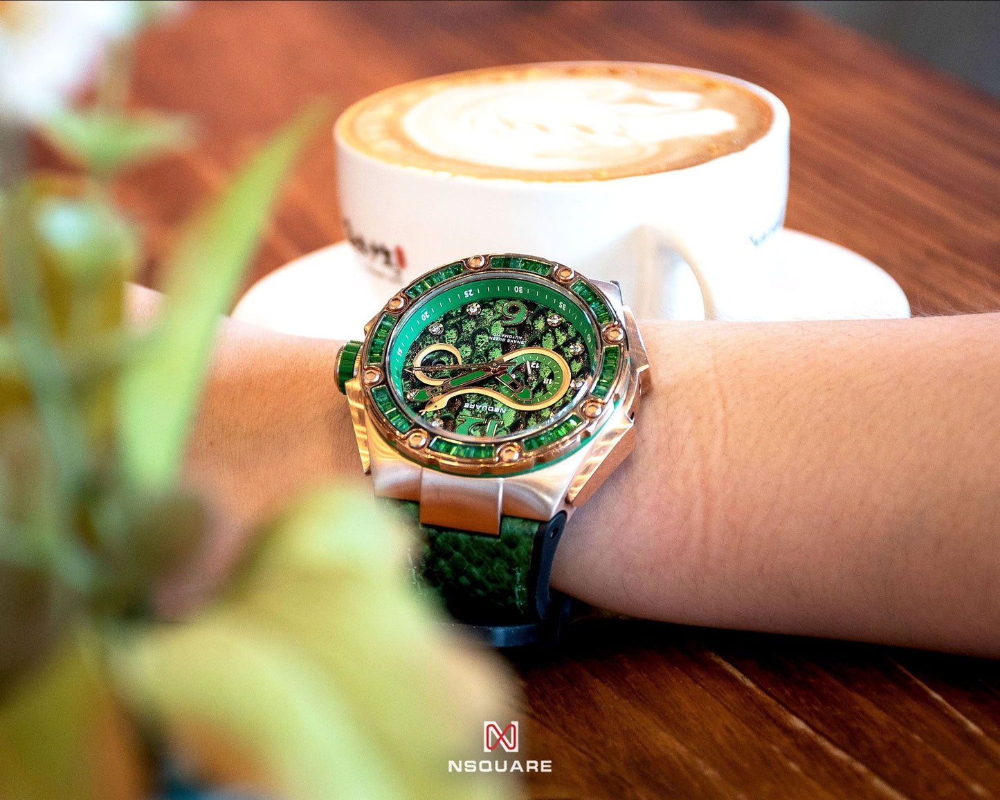 Nsquare Snakequeen Automatic 46mm N11.3 Spring Green