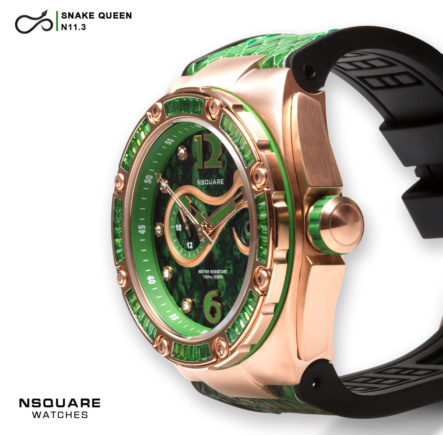 Nsquare Snakequeen Automatic 46mm N11.3 Spring Green