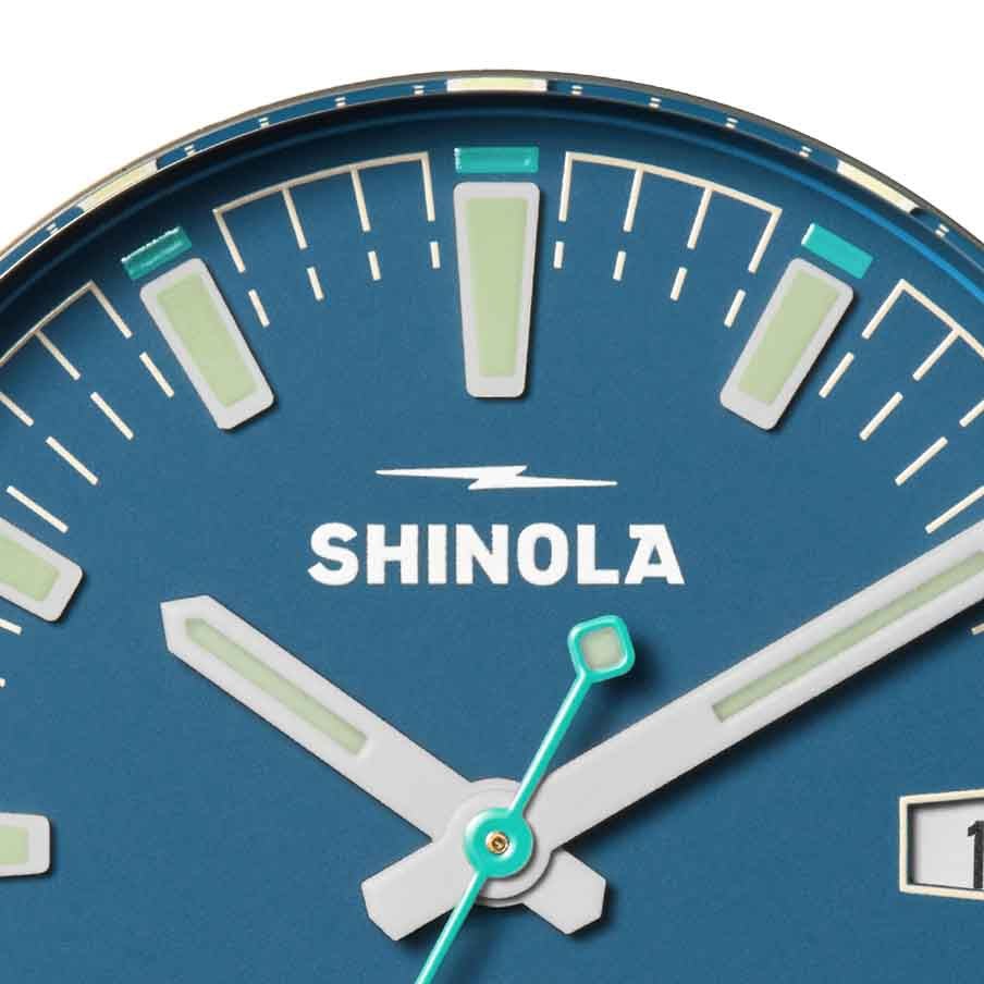 Shinola Duck 1040 40mm Blue