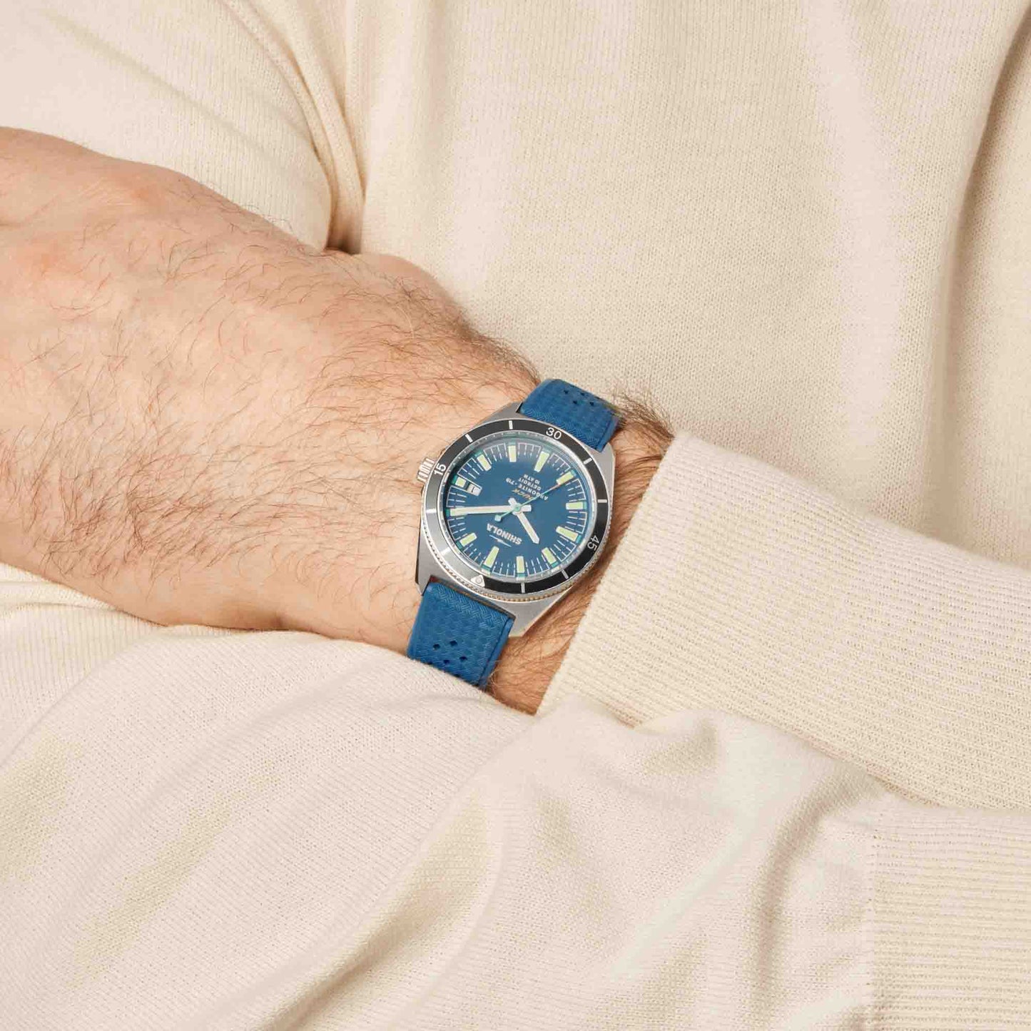 Shinola Duck 1040 40mm Blue