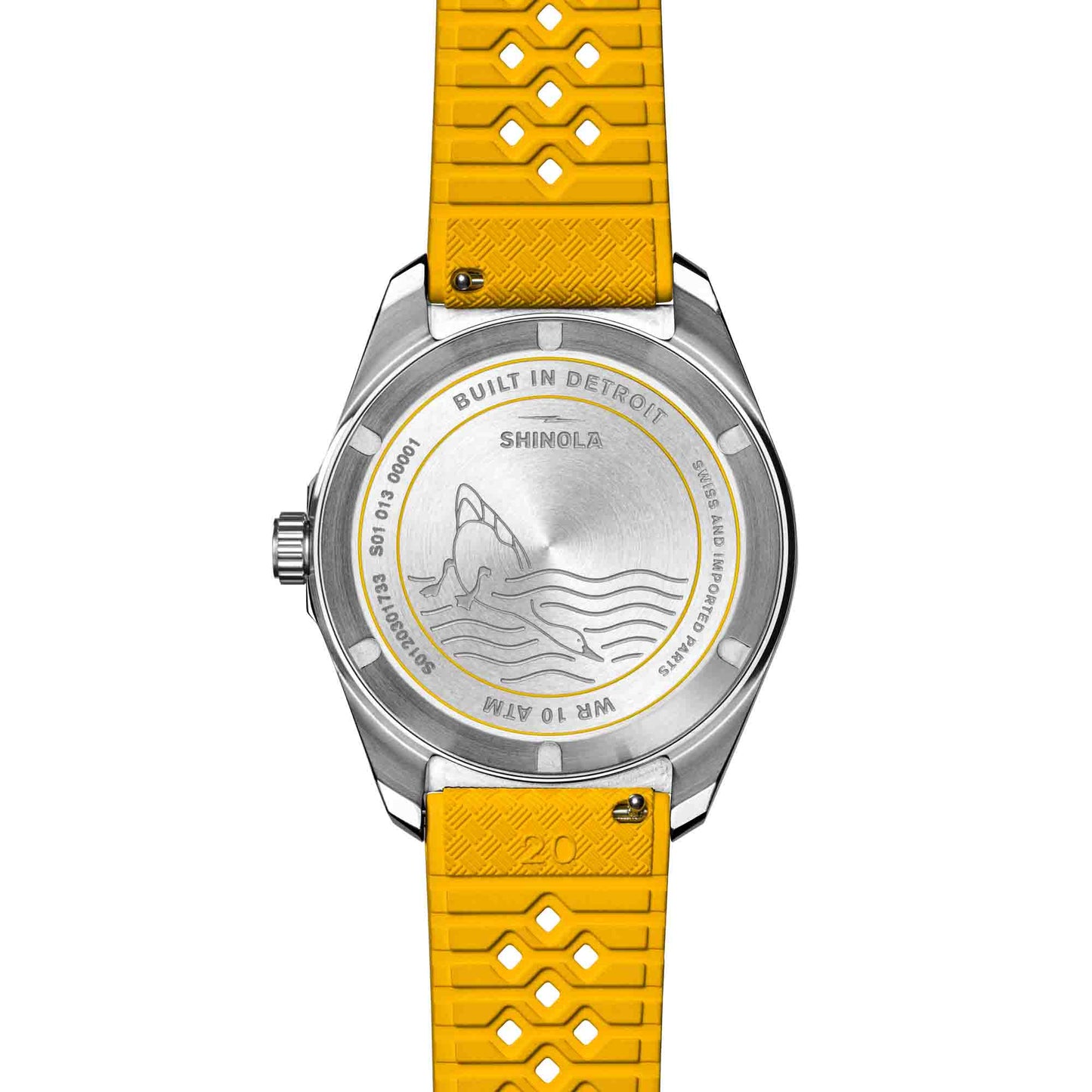 Shinola Duck 1040 40mm Canary