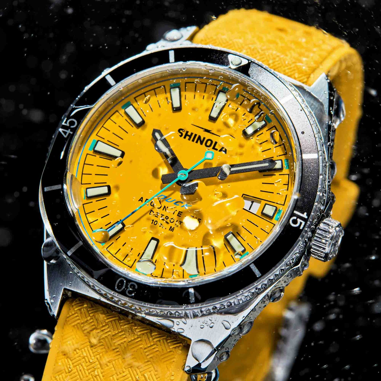 Shinola Duck 1040 40mm Canary