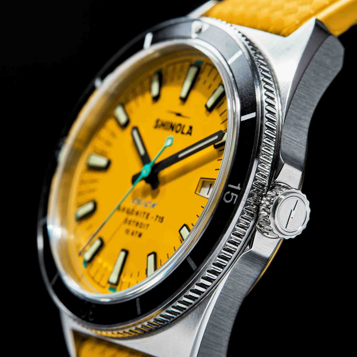 Shinola Duck 1040 40mm Canary