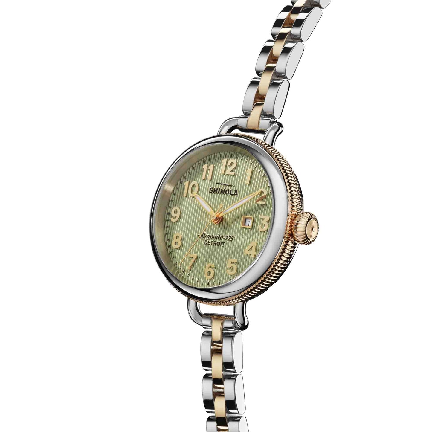 Shinola The Birdy 34mm Green SS