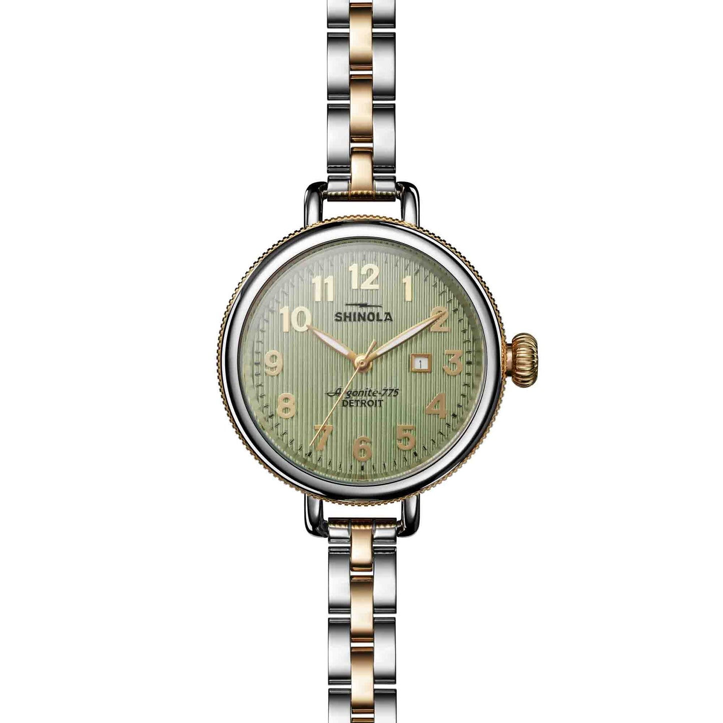 Shinola The Birdy 34mm Green SS