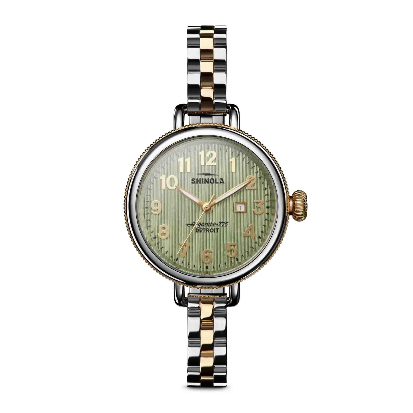 Shinola The Birdy 34mm Green SS