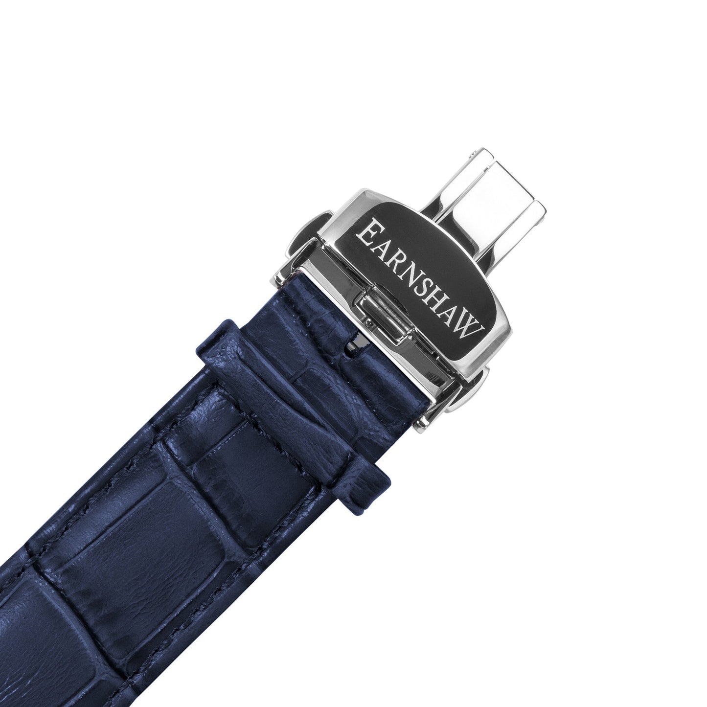 Thomas Earnshaw Swiss Beagle Skeleton Automatic Sapphire Blue