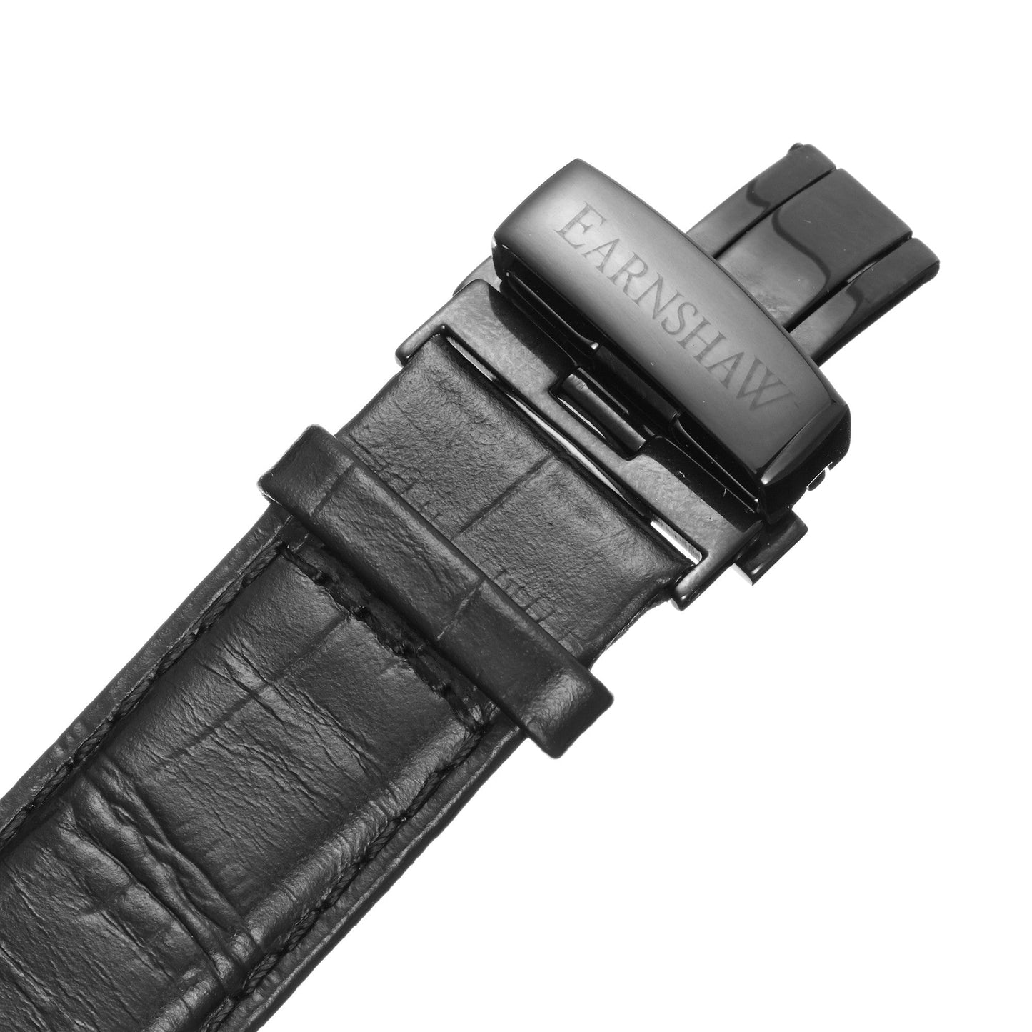 Thomas Earnshaw Swiss Made Beagle Skeleton Automatic Stormy Black