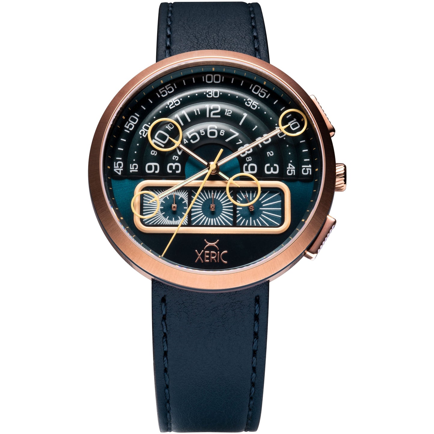 Xeric Halograph II Chrono Rose Gold Indigo