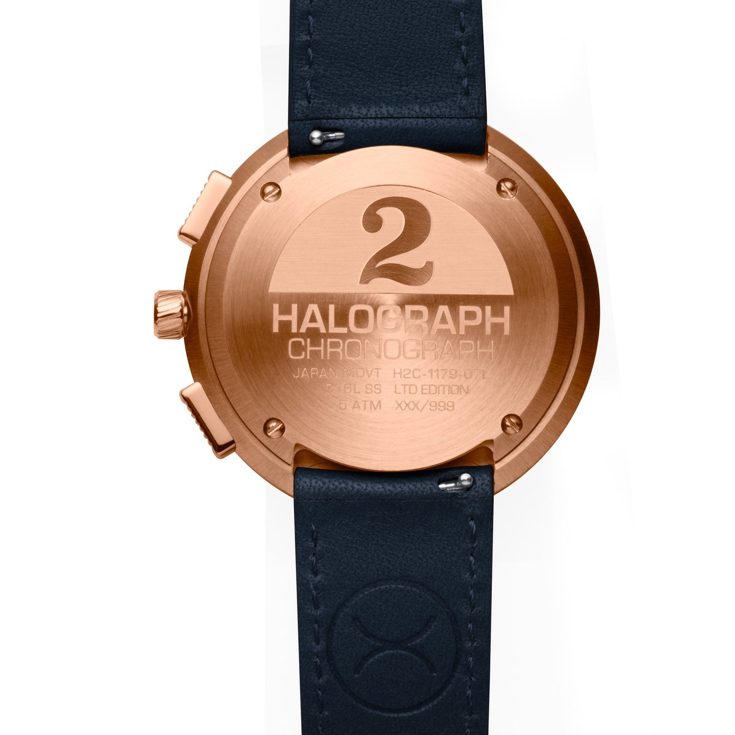 Xeric Halograph II Chrono Rose Gold Indigo