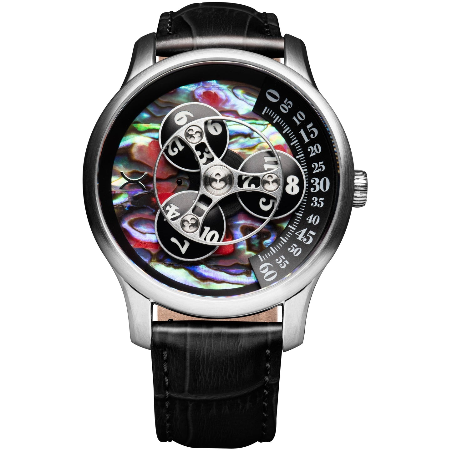 Xeric Triptych Automatic Wandering Hour Stone Edition Red Abalone