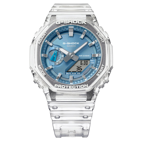 G-Shock GA2100 Ana-Digi Bright Metallic Blue