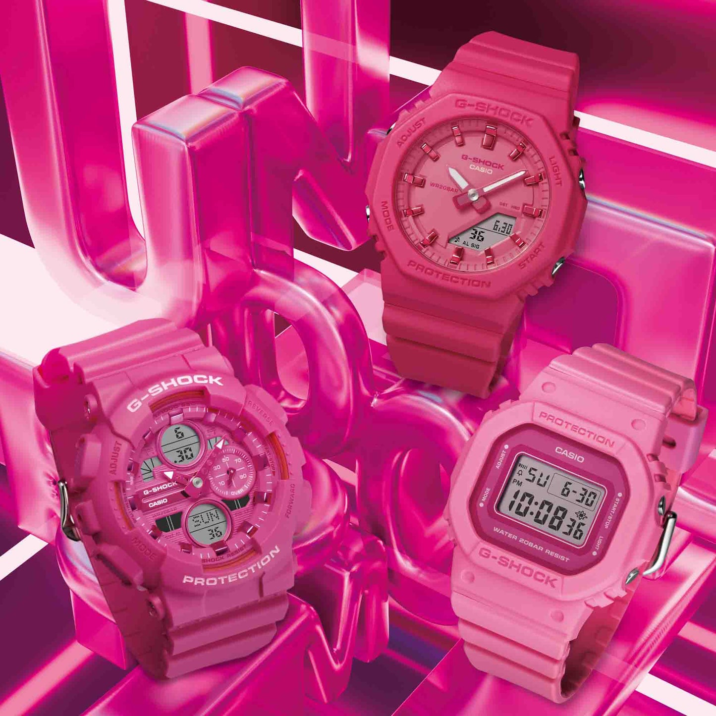 G-Shock GMAP2100 Ana-Digi Power Pink