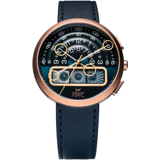 Xeric Halograph II Chrono Rose Gold Indigo